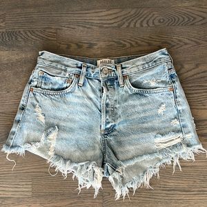 Agolde denim shorts